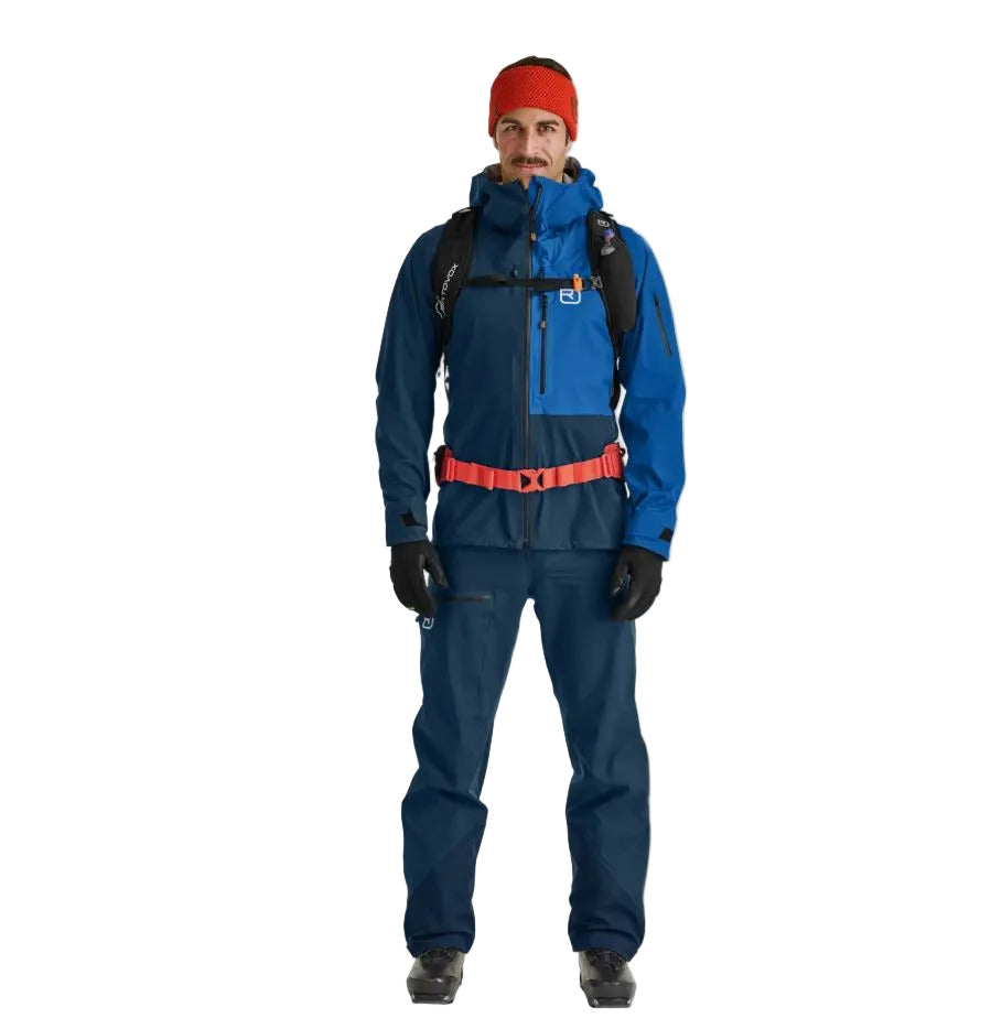 Ortovox 3L Ortler Jacket Men - deep ocean