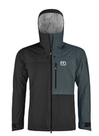 Ortovox 3L Ortler Jacket Men - black raven