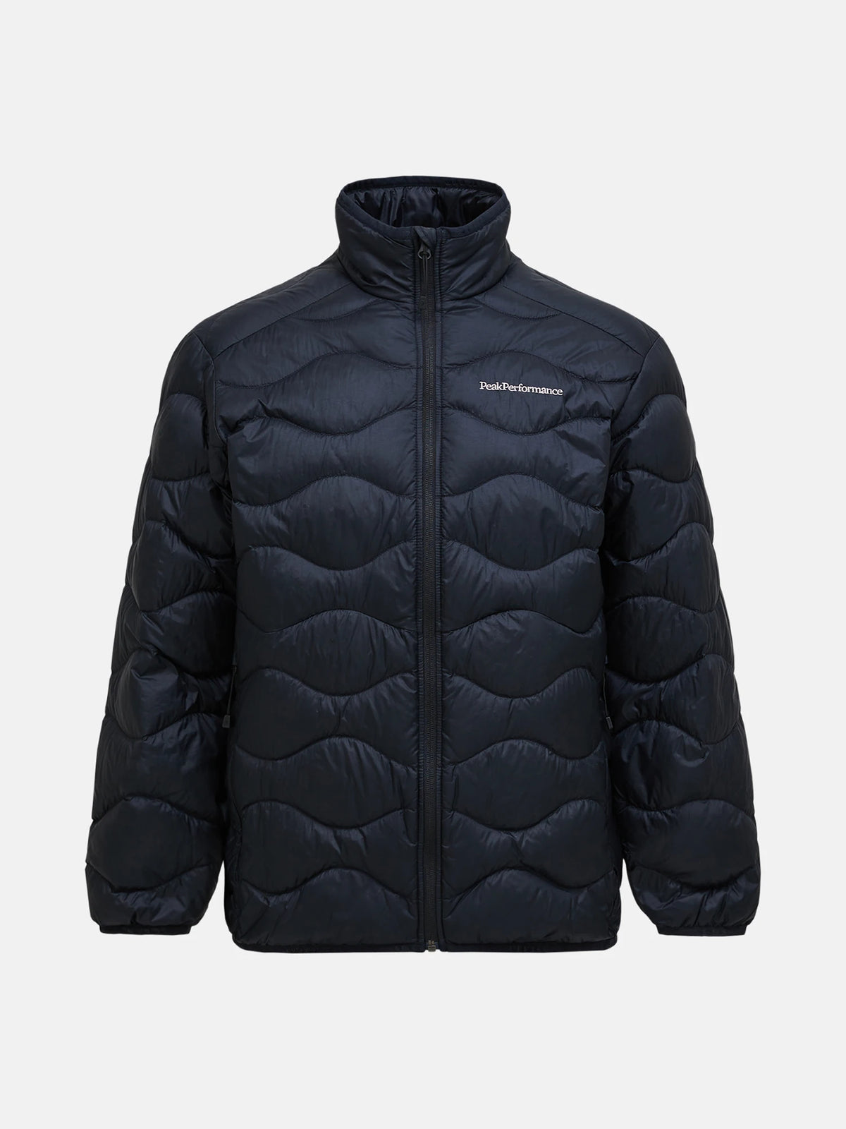 Peak Performance M Helium Down Jacket in Schwarz, Hersteller-Frontansicht