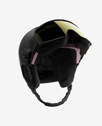 Salomon Visierhelme Driver Pro Sigphoto Mips black/dawn pink