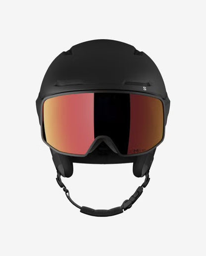 Salomon Visierhelme Driver Pro Sigphoto Mips black/dawn pink