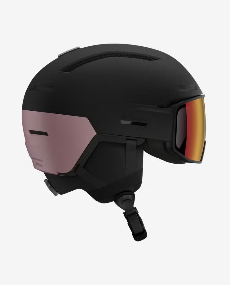 Salomon Visierhelme Driver Pro Sigphoto Mips black/dawn pink