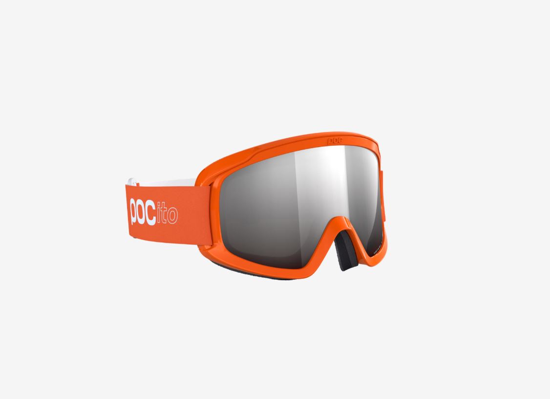 POC Pocito Opsin fluoresdent orange partly sunny silver, Bild 3 von 4