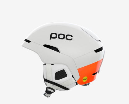 POC Obex MIPS hydrogen white fluorescent orange