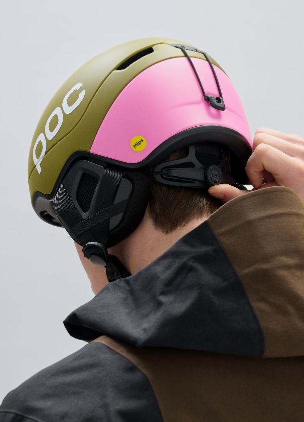POC Obex Contour olivine green matt thulite pink matt