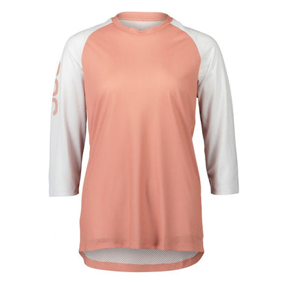 POC W's MTB Pure 3/4 Jersey rock salt/ hydrohen white