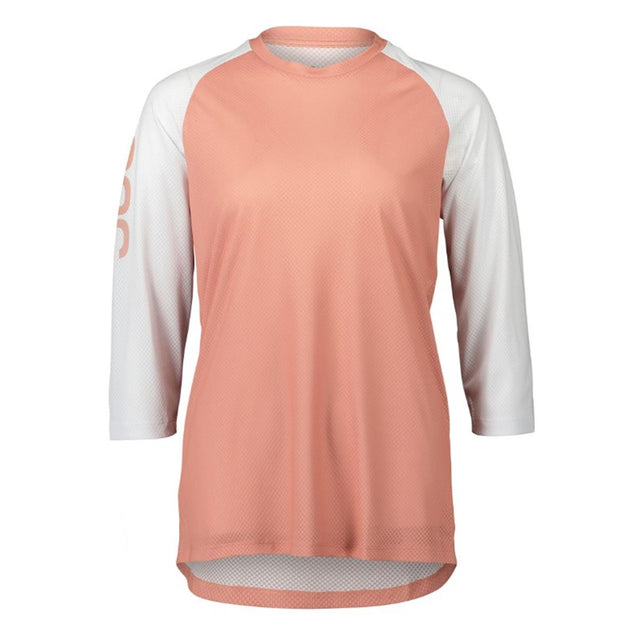 POC W's MTB Pure 3/4 Jersey rock salt/ hydrohen white