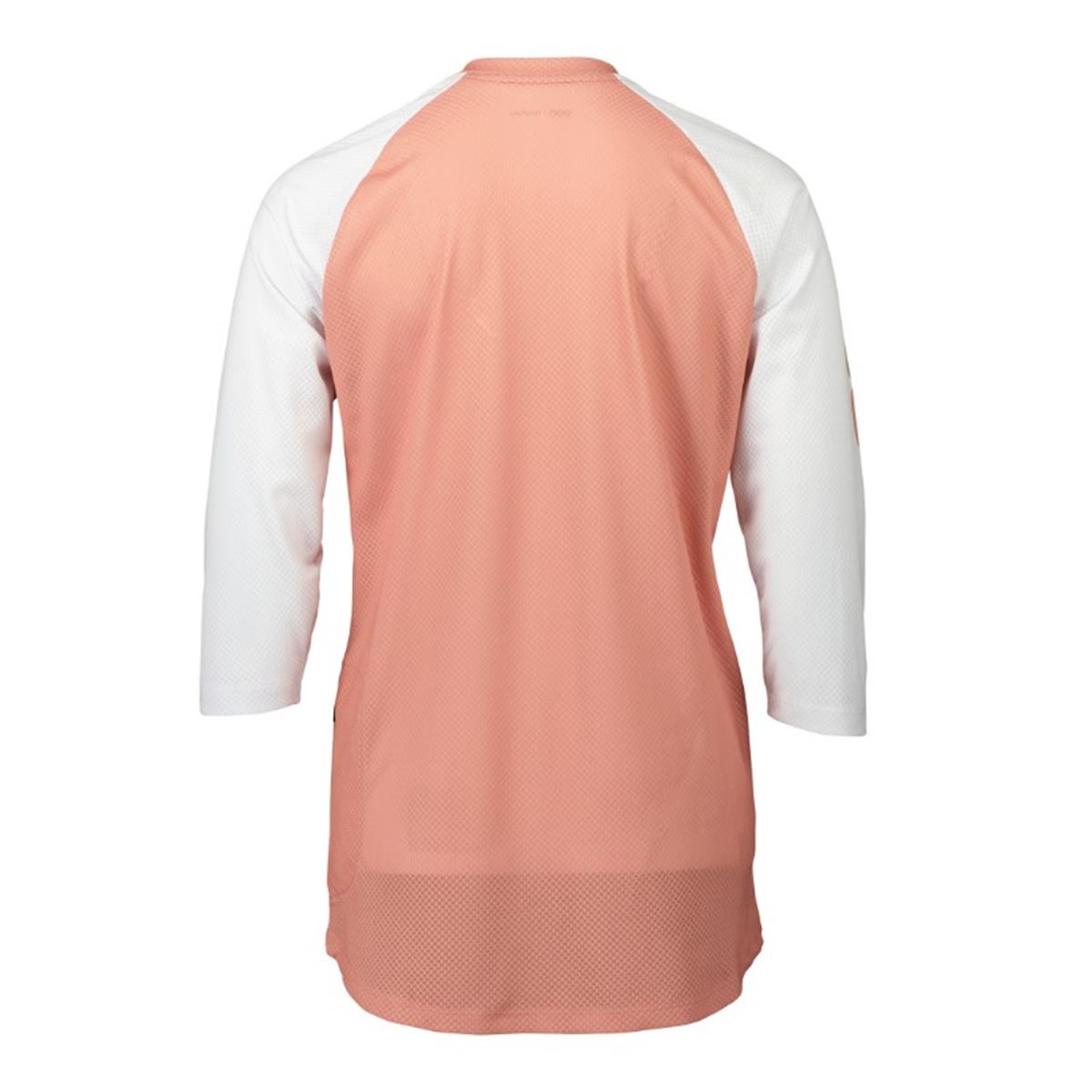 POC W's MTB Pure 3/4 Jersey rock salt/ hydrohen white, image 2 of 3