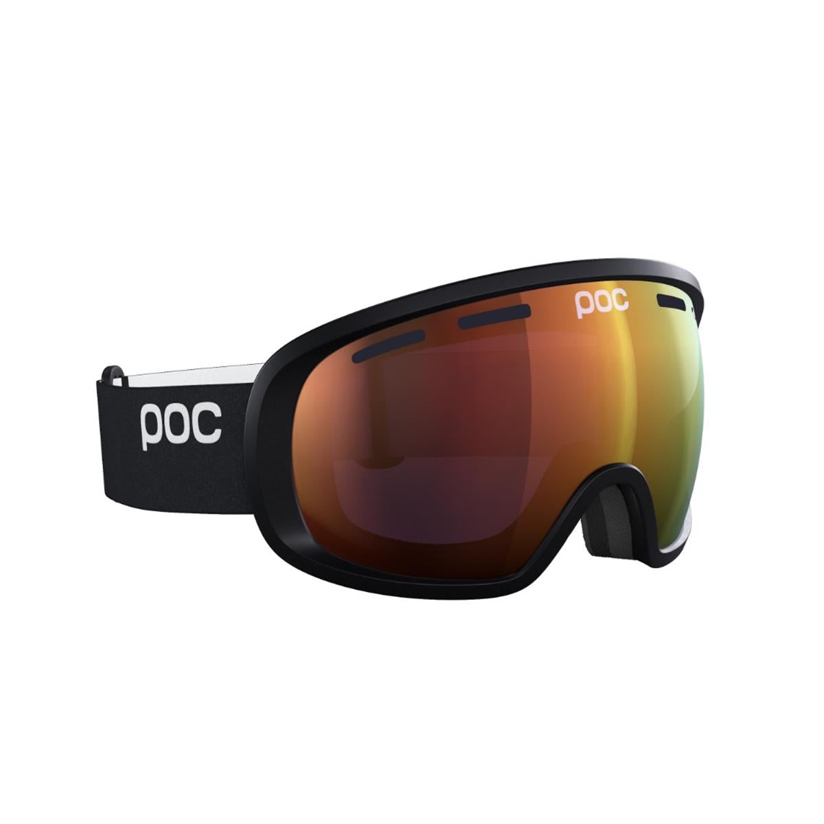 POC FOVEA uranium black / partly sunny orange, image 3 of 4