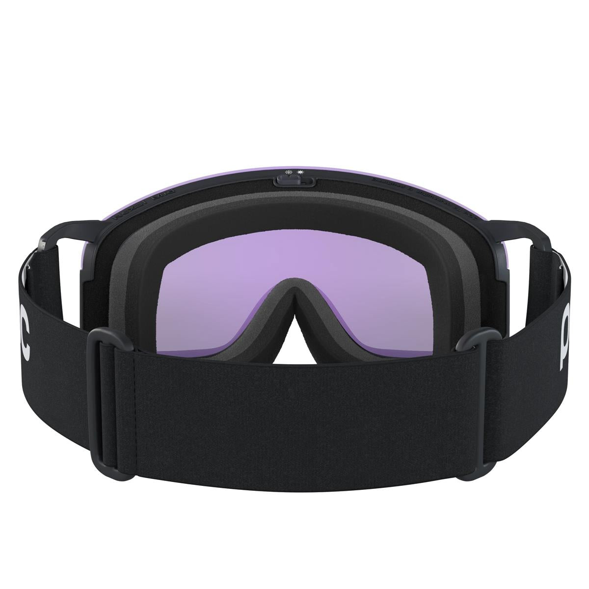 POC Nexal Mid Skibrille Uranium Black / Partly Sunny Orange CAT. 2