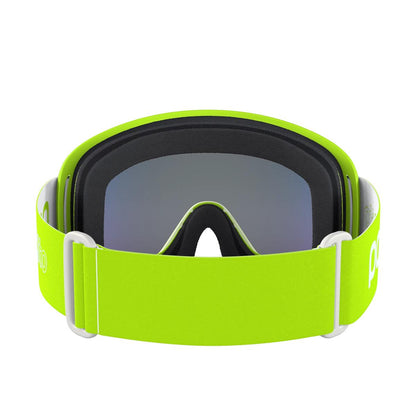 POC Pocito Opsin - fluoresdent yellow/green/party sunny silver