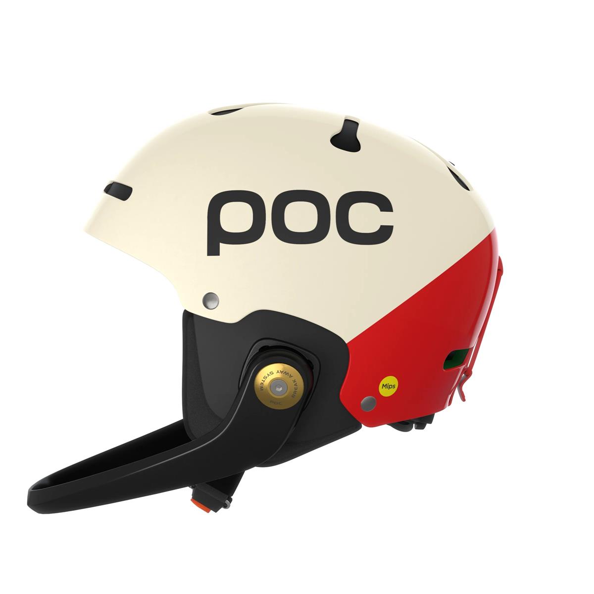 POC Arctic SL MIPS - rouge/blanc, image 3 of 4