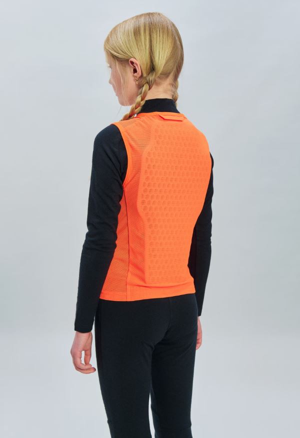 POC POCito VPD Air Vest fluorescent orange, image 3 of 4