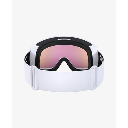 POC Fovea Mid Clarity hydrogen white/spektris orange