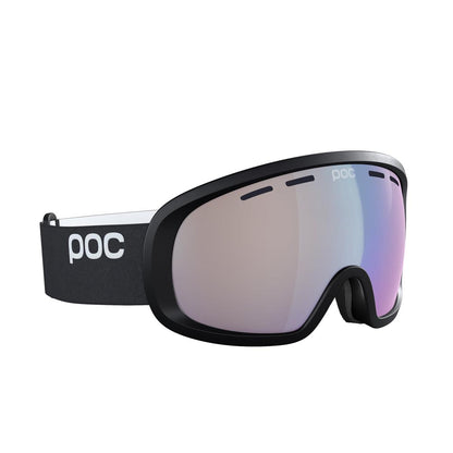 POC Fovea Mid Photochromic Skibrille Uranium Black / Photochromic Changeable Sky Blue