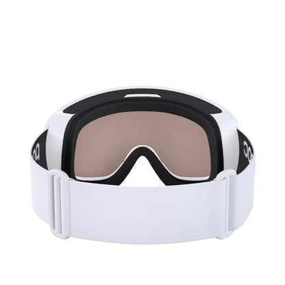 POC Fovea Mid Photocromic Skibrille Hydrogen White / Photocromic / Changeable Sky Blue