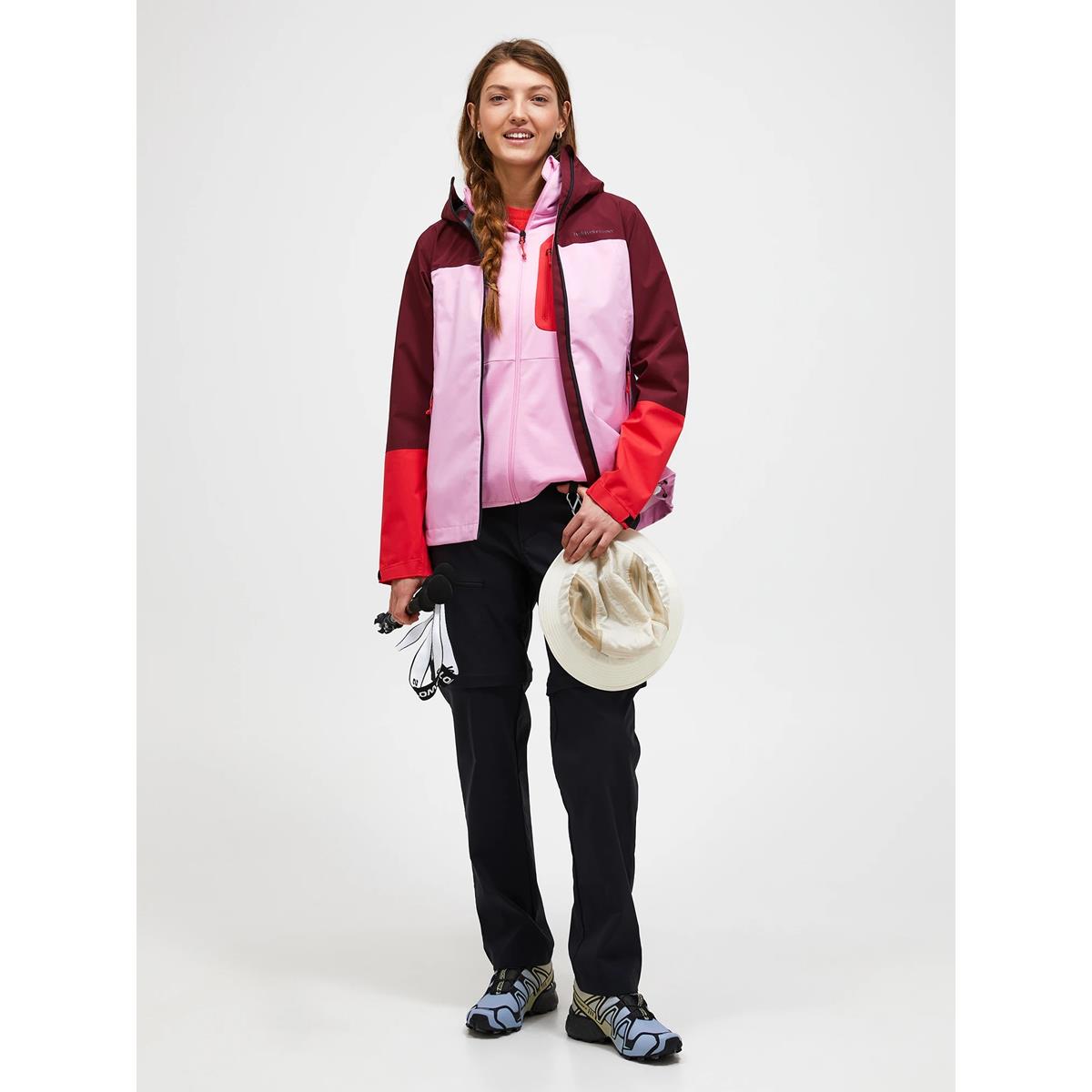 Peak Performance W Trail Hipe 2.5L Shell Jacket Women obscure morning dew