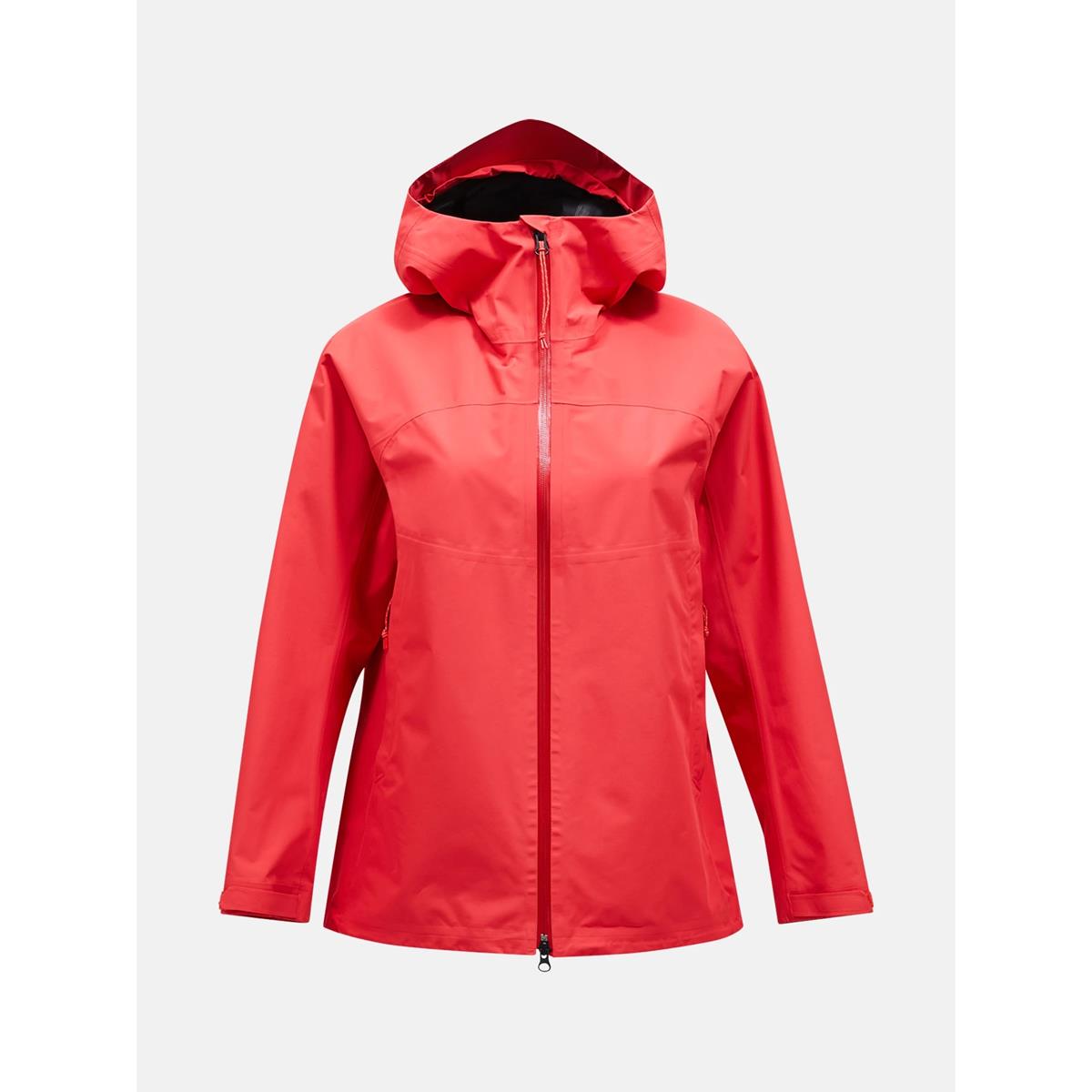 Peak Performance W Treeline Hipe 2.5L Shell Jacket Women brilliant red