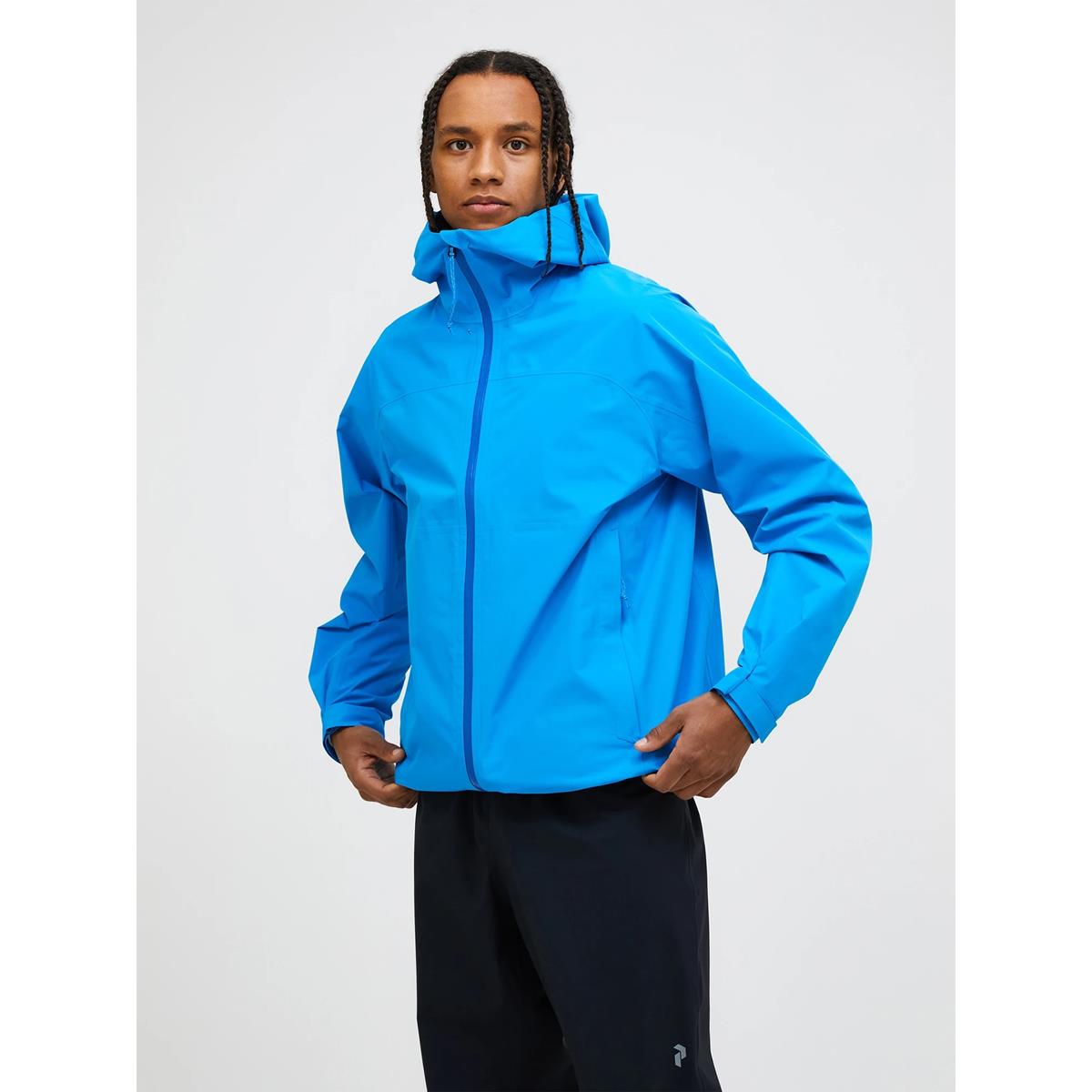 Peak Performance M Treeline Hipe 2.5L Shell Jacket Men brilliant blue
