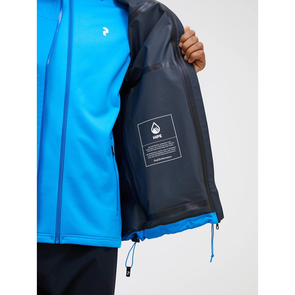 Peak Performance M Treeline Hipe 2.5L Shell Jacket Men brilliant blue, image 8 of 10