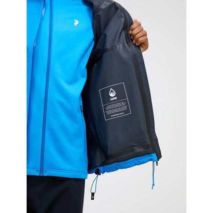 Peak Performance M Treeline Hipe 2.5L Shell Jacket Men brilliant blue