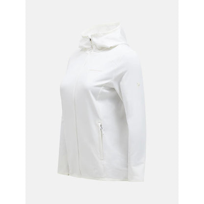 Peak Performance W Light Zip Hood Women offwhite