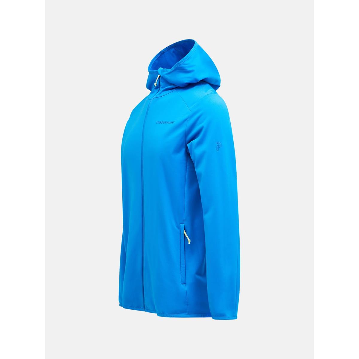 Peak Performance M Light Zip Hood Men brilliant blue, image 2 of 8