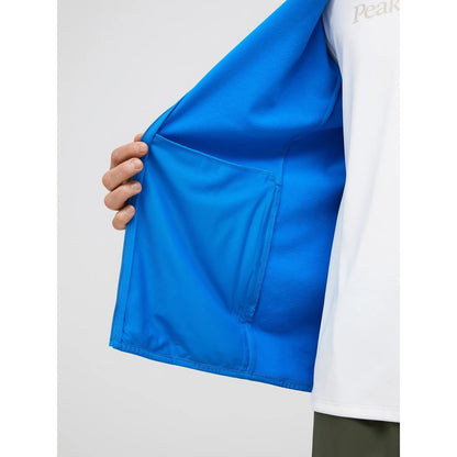 Peak Performance M Light Zip Hood Men brilliant blue