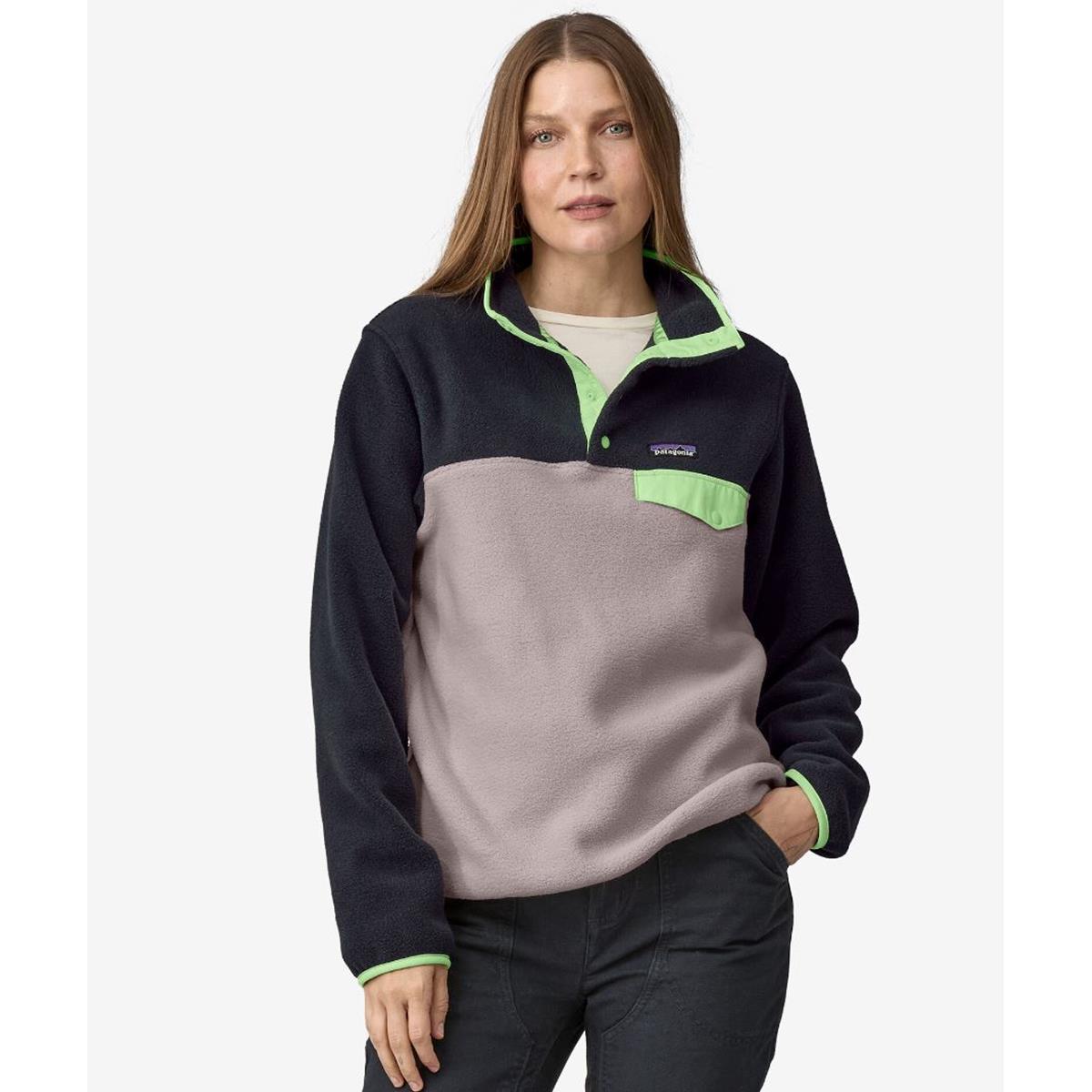 Patagonia W Lightweight Synch Snap-T echo purple Damen Pullover