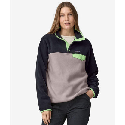 Patagonia W Lightweight Synch Snap-T echo purple Damen Pullover