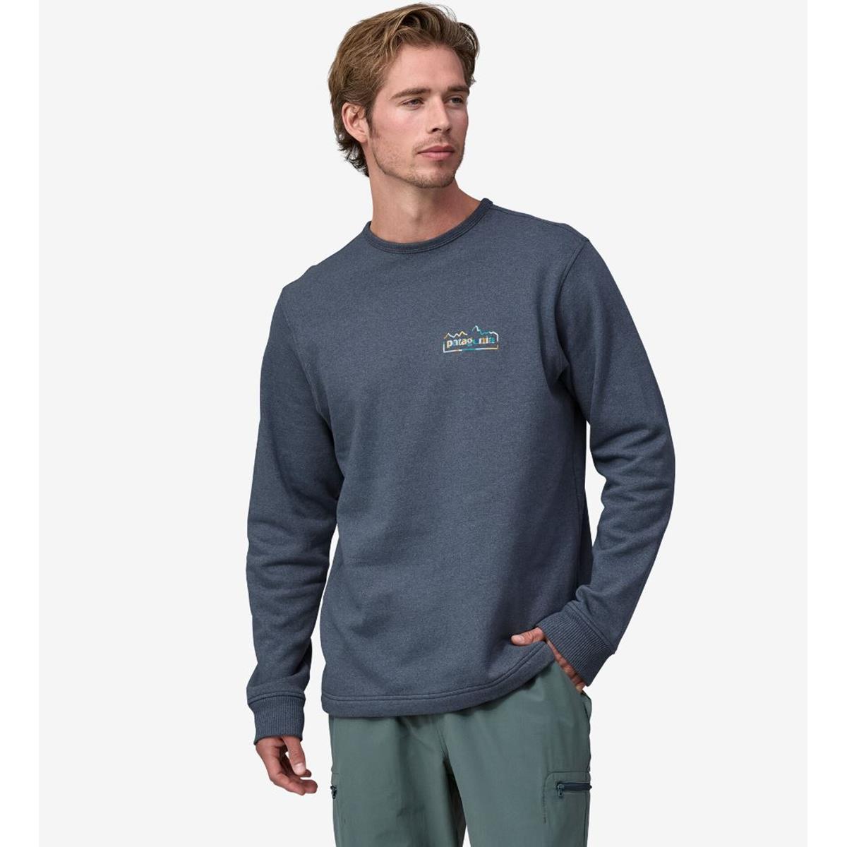 Patagonia M LW Unity Fitz Wildrise Crew new navy Herren Sweatshirt