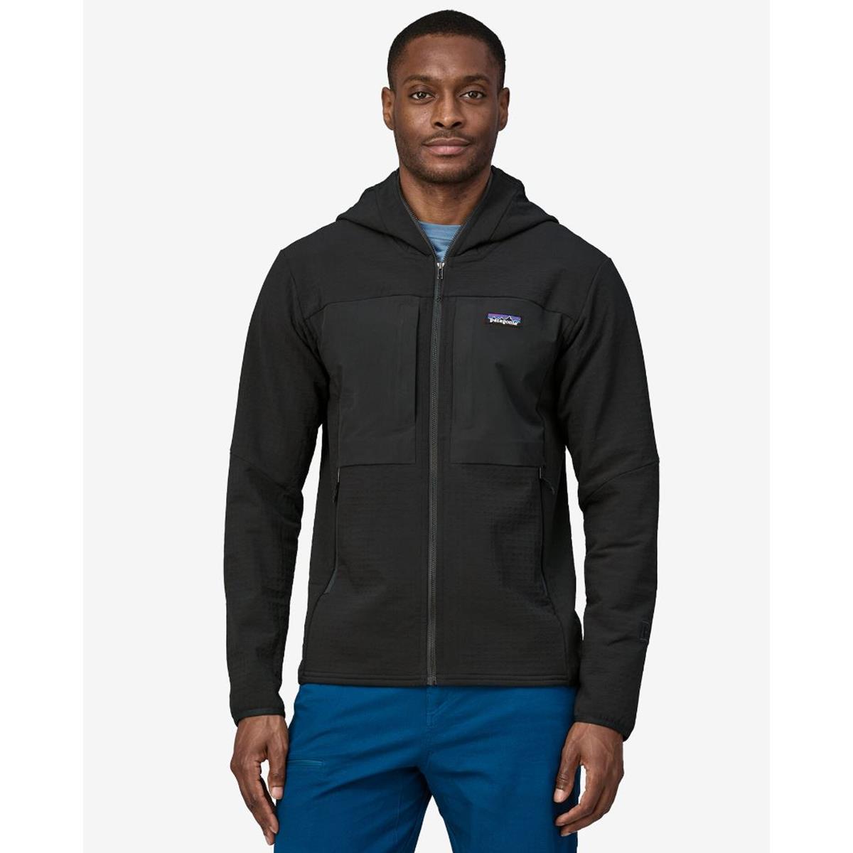 Patagonia M R2 TechFace Hoody black Herren Isolationsjacke