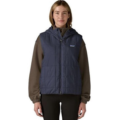 Patagonia W`s Light Gust Hooded Vest sunken blue Damen Weste