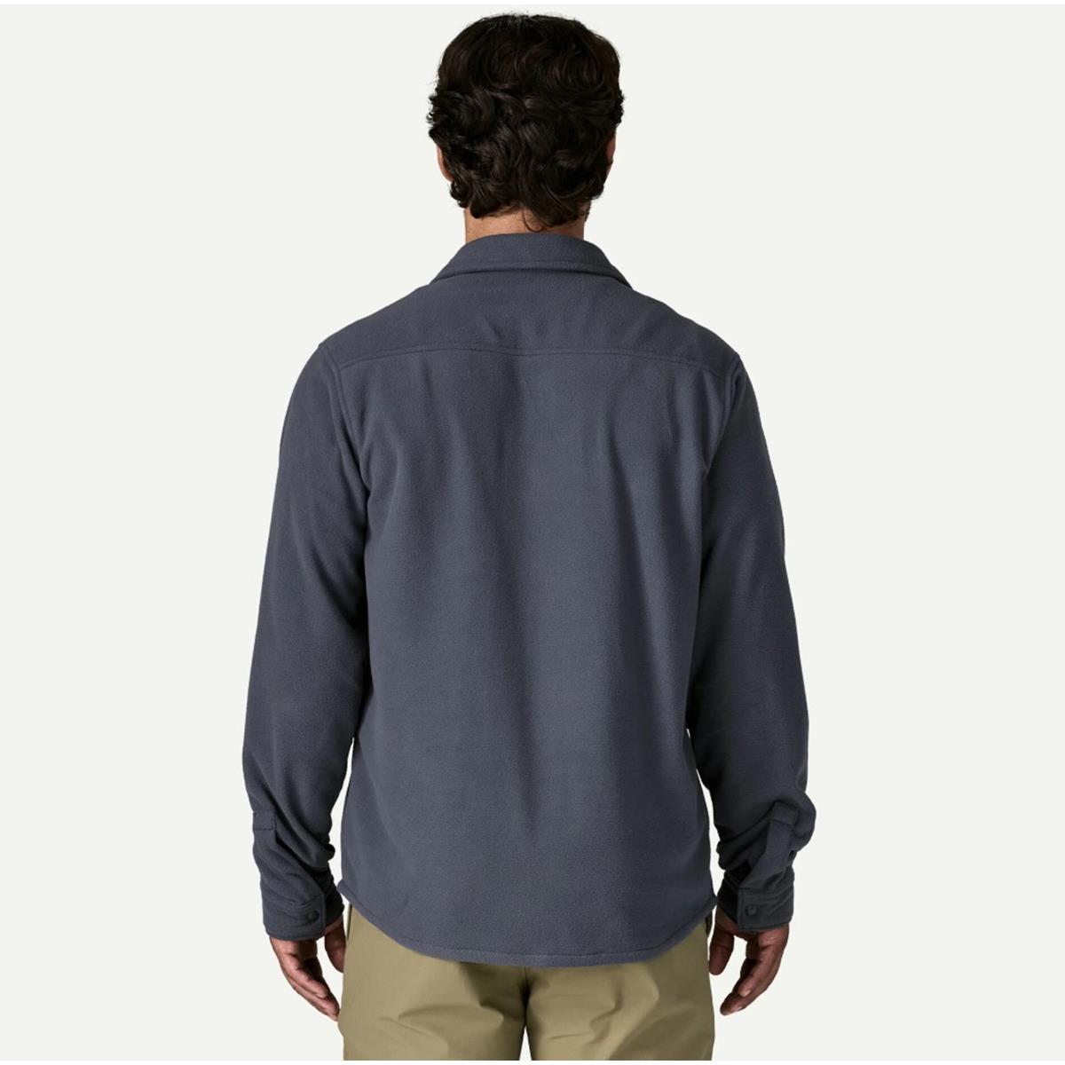 Patagonia M`S Micro D Shirt smolder blue Herren Fleecehemd