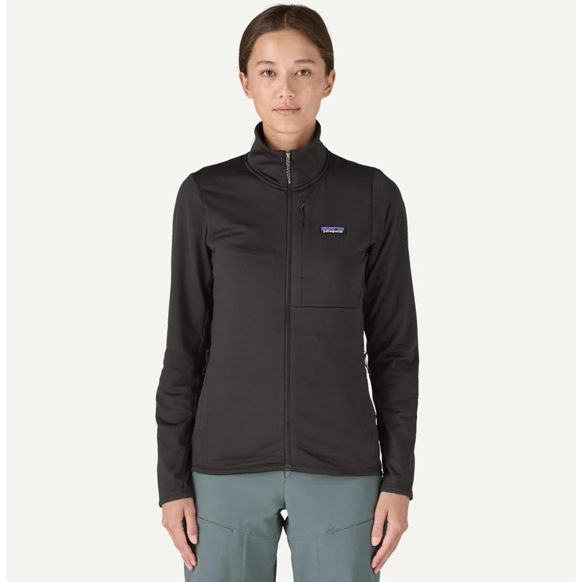 Patagonia W`s R1 Thermal Jkt black Damen Fleecejacke