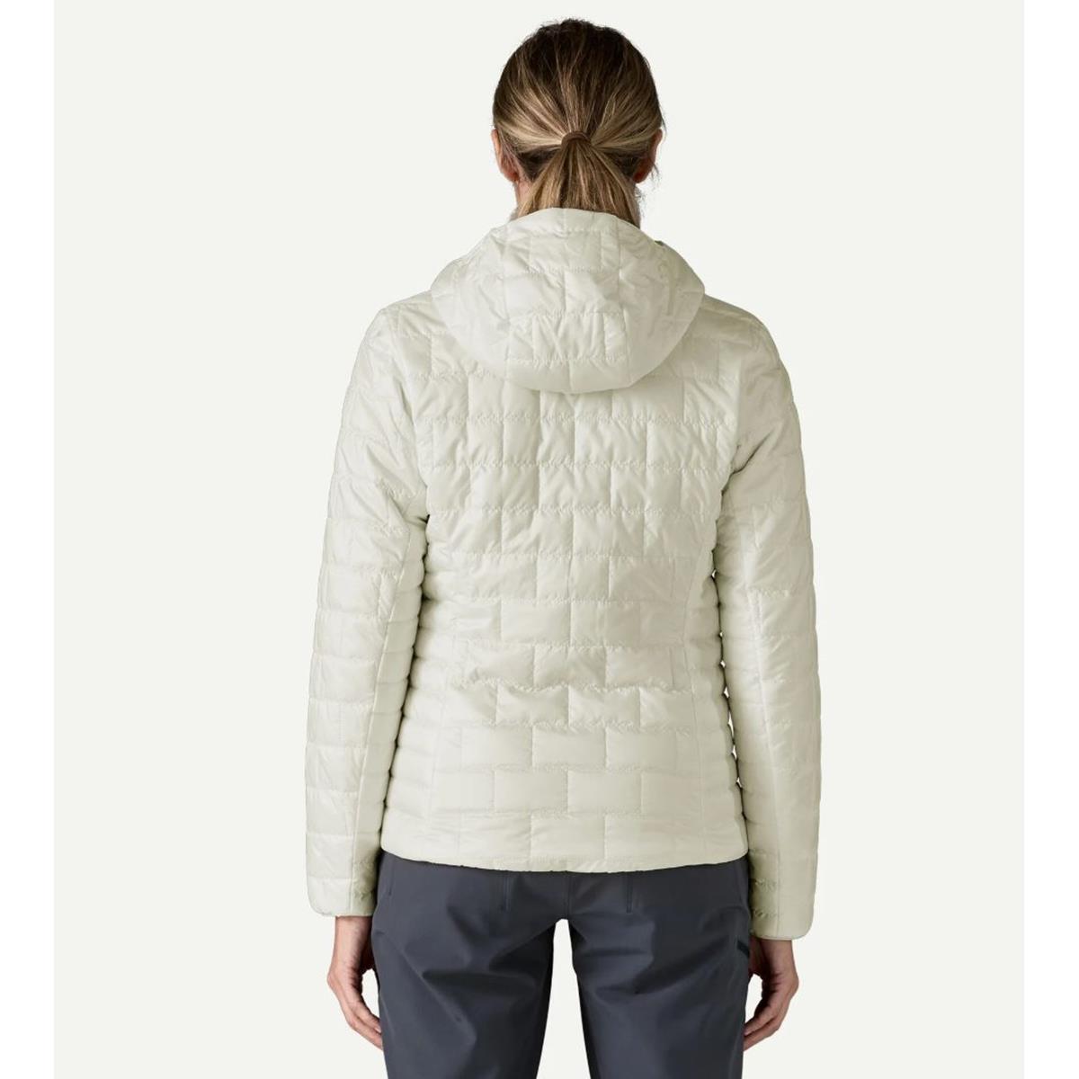 Patagonia W`s Nano Puff Hoody birch white Damen Isolationsjacke
