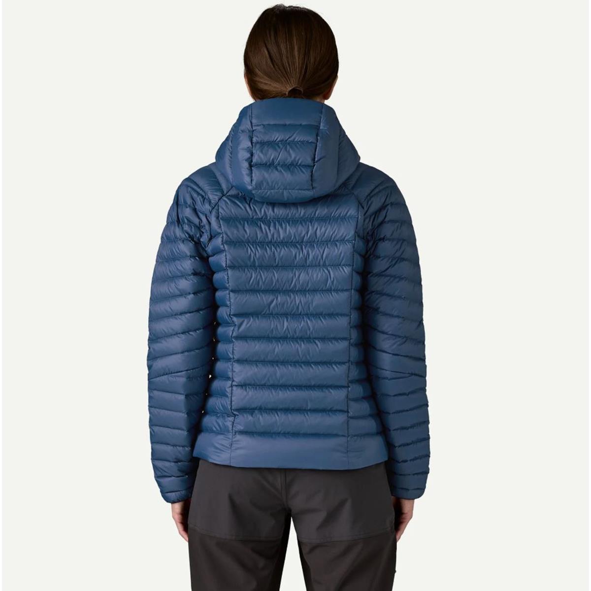 Patagonia W`s Down Sweater Hoody clement blue Damen Isolationsjacke