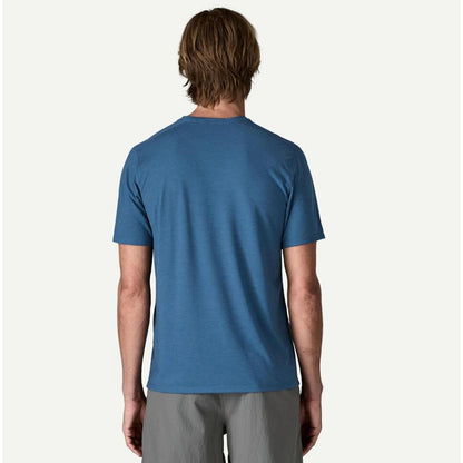 Patagonia M Cap Cool Trail Shirt - Stratapeaks aquatic blue Herren T-Shirt