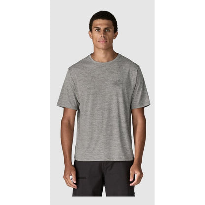 Patagonia M Cap Cool Daily Shirt - Strataspire feather grey Herren T-Shirt