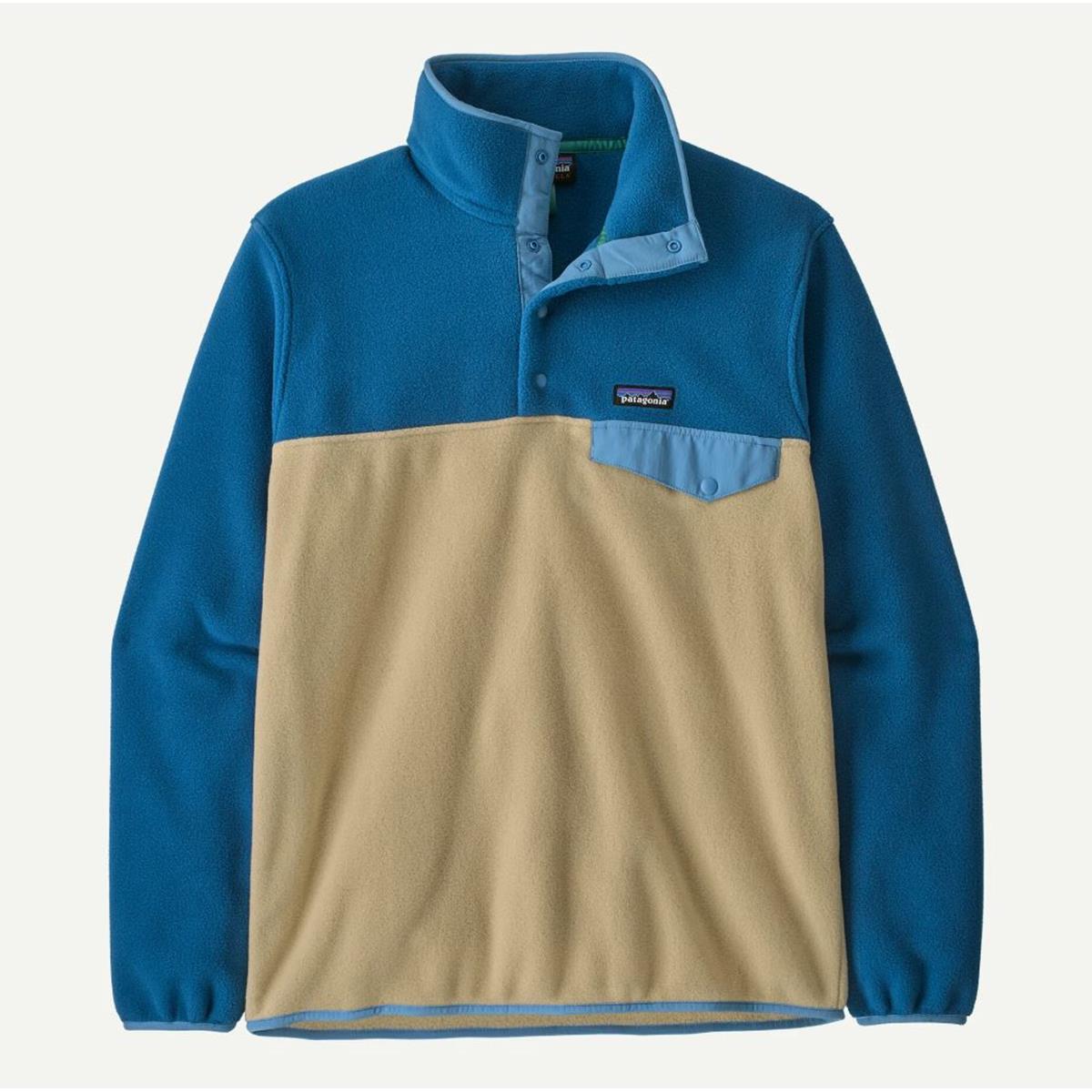 Patagonia M Lightweight Synch Snap-T nautlius-tan Herren Pullover