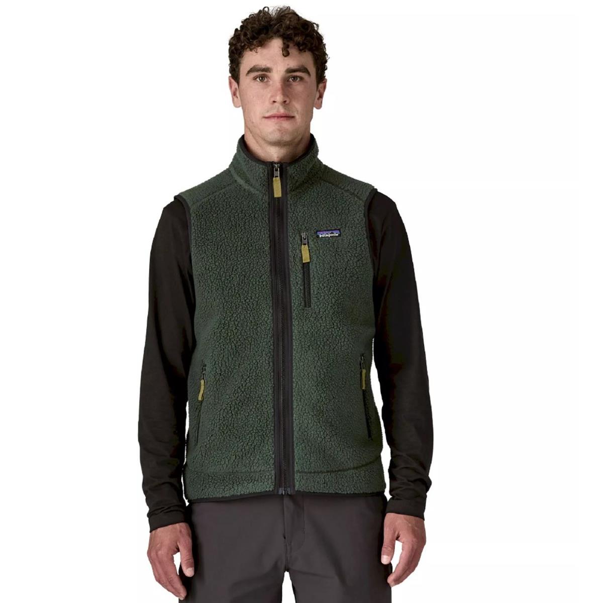 Patagonia M Retro Pile Vest old growth green Herren Weste