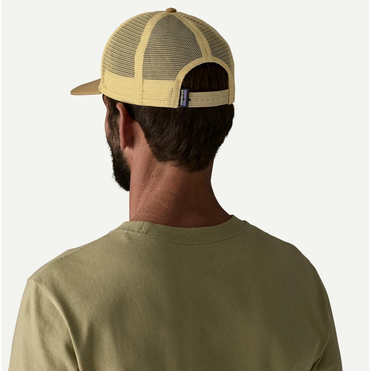 Patagonia Flying Fish LoPro Trucker Hat flying fish fork bobcat brown Cap