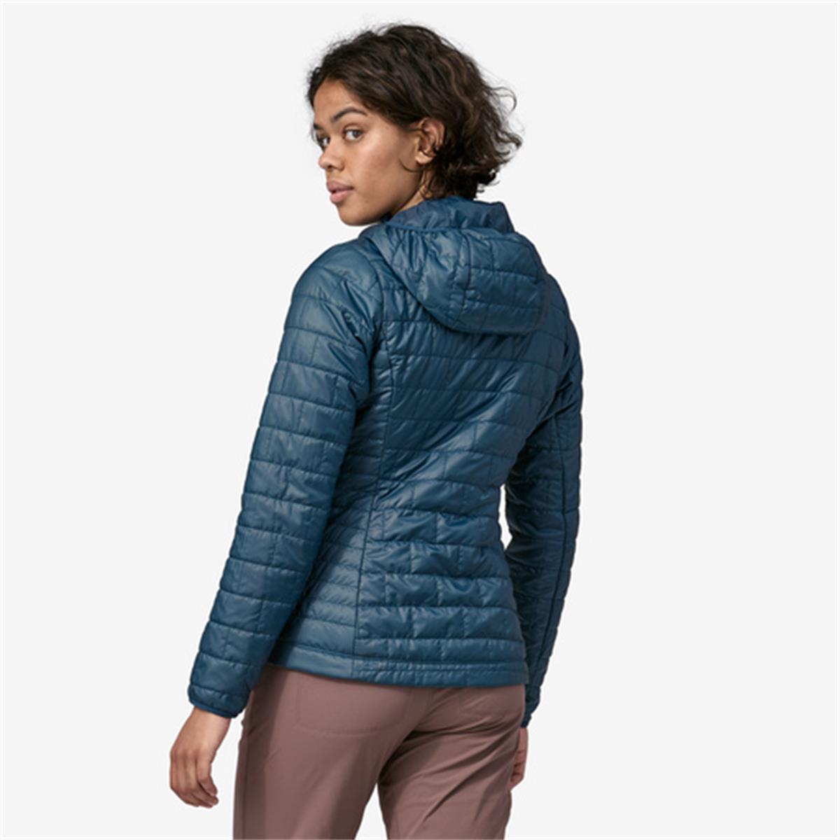 Patagonia Women's Nano Puff® Hoody lagom blue, image 3 of 3
