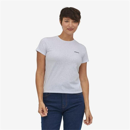 Patagonia P-6 Logo Responsibili white Damen T-Shirt