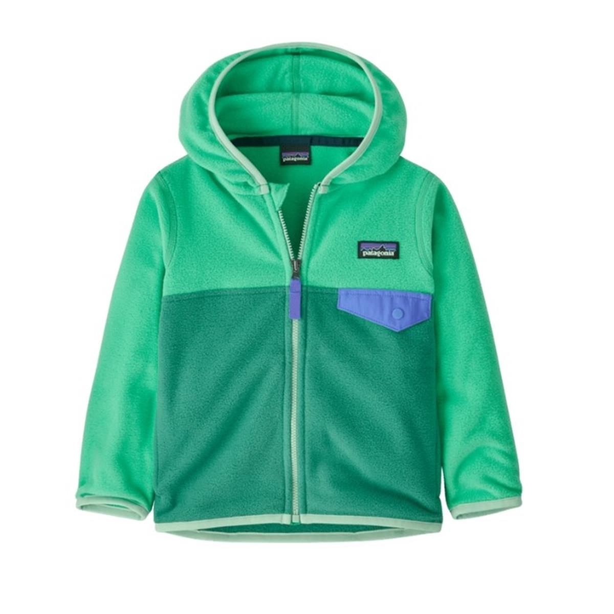 Patagonia Baby Micro D™ Snap-T Fleece Jacket Heartleaf Green