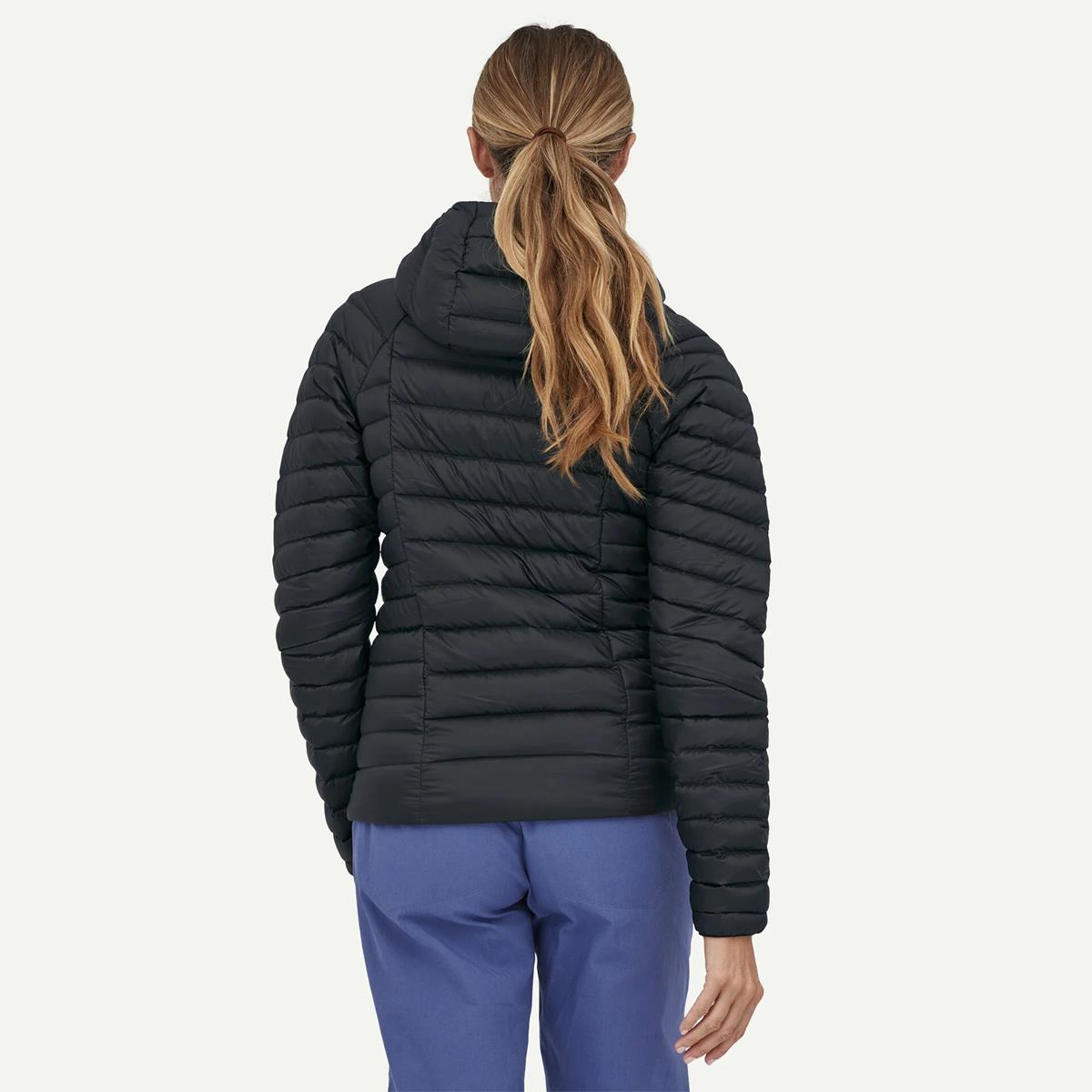 Patagonia Damen Down Sweater Hoody Schwarz, image 2 of 6