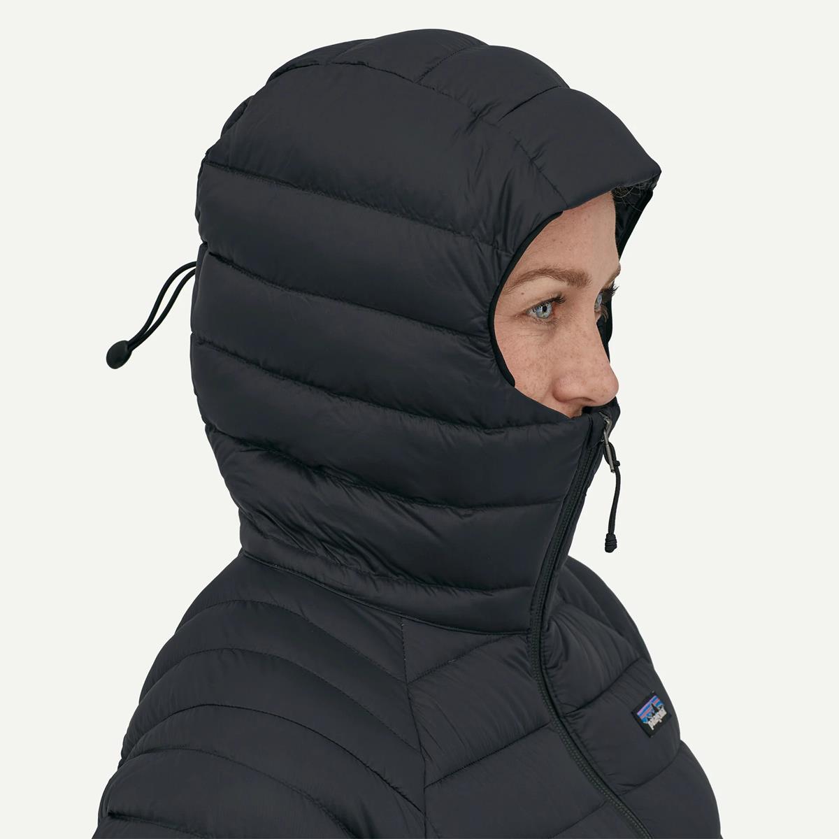 Patagonia Damen Down Sweater Hoody Schwarz, image 4 of 6