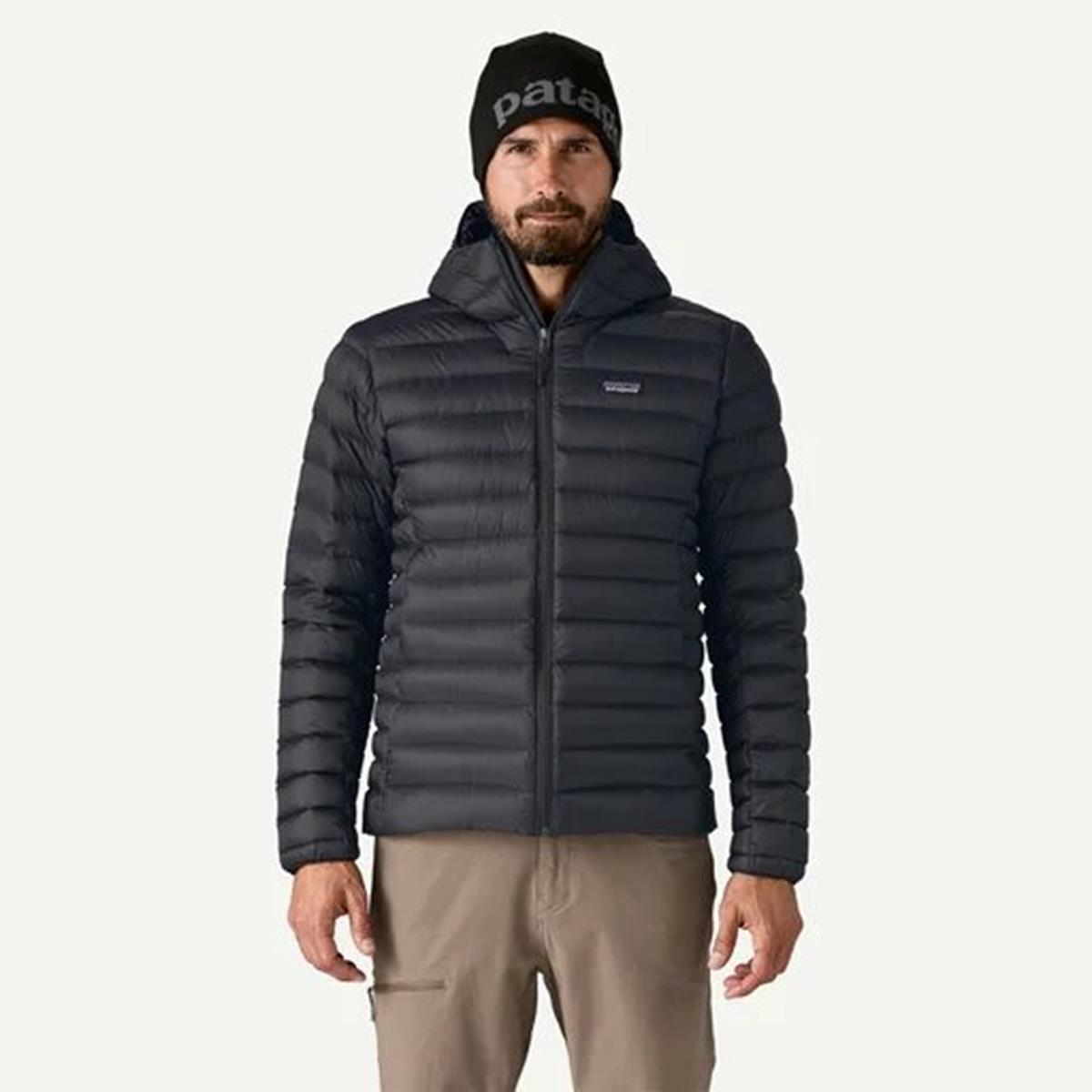 Patagonia Herren Down Sweater Hoody Schwarz