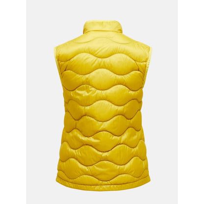 Peak Performance W Helium Utility Down Vest canary lime warm bush Damen Weste