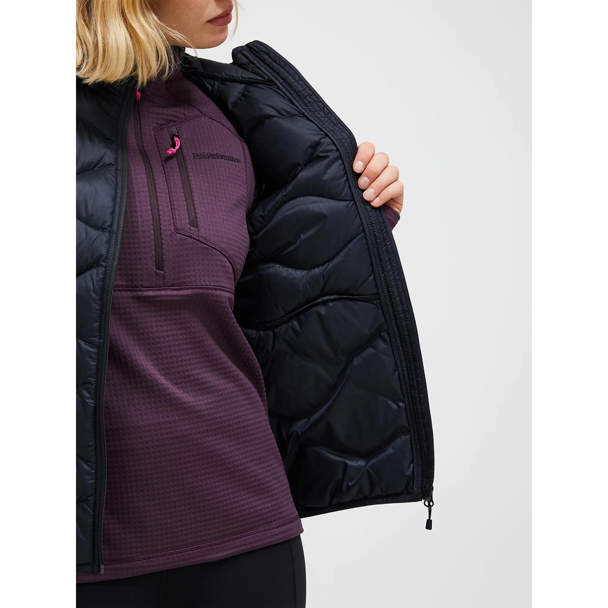 Peak Performance Damen Helium Down Vest Schwarz, Bild 3 von 4